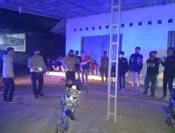 Kegiatan Patroli Dan Pembubaran Komunitas Sepeda Motor MOONRAKER Yang Berkerumun 