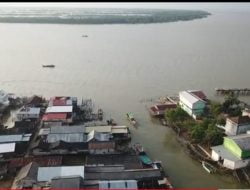 Sketsa tentang pendalaman alur sungai tulang bawang