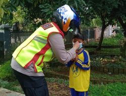 Jajaran Polres Subang, gelar Patroli PPKM Dan Juga Memberikan Himbauan Terhadap Masyarakat Di Wilayah Subang Kota