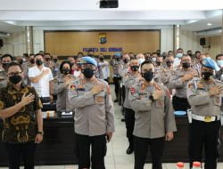 Kabid Propam Polda Sumut Berikan Bimbingan Pembinaan di Polresta Deli Serdang