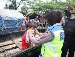 Tegakkan Disiplin Prokes, Polres Subang Galakkan Operasi Masker di Pertokoan dan Pasar Tradisonal