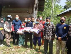 Bantu Warga Kurang Mampu , Kapolres Lhokseumawe Gunakan Trail Jangkau Warga Pedalaman