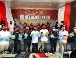 Dua Tersangka Kasus Narkotika Jaringan Internasional Asal Aceh Diamankan di Lampung