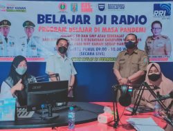 PJJ di Way Kanan Manfaatkan Radio Sebagai Alternatif Pembelajaran