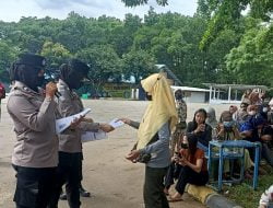 Personel Polres Subang terjun dalam giat Vaksinasi di Kabupaten Subang