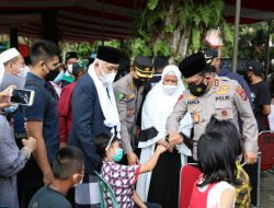 Isra Mi’raj Dihiasi Bakti Sosial dan Vaksinasi, Kapolda Sumut : Terimakasih Ulama dan Tokoh Masyarakat