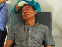 Pecah Kepala, Warga Gesekan di Pintu Masuk Perkebunan PT HIM