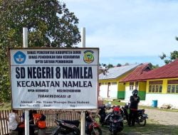 SD Negeri 8 Buru Butuh Talud Pengamanan Sekolah Untuk Menghindari Terjadinya Lonsor