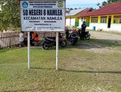 SD Negeri 8 Buru Butuh Talud Pengamanan Sekolah Untuk Menghindari Terjadinya Lonsor