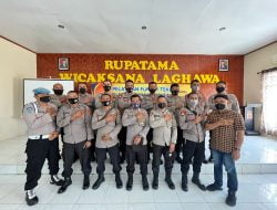 Personel SPKT Polres Lhokseumawe Dilatih Tata Cara Penginputan LP dengan Sistem Aplikasi