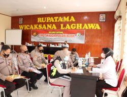 Kapolres Lhokseumawe Sambut Tim Itwasda Polda Aceh