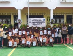 Vaksinasi Serentak Seluruh Indonesia, 230 Anak Ikut Mendaftar di Gerai Vaksin SDN 2 Muara Dua