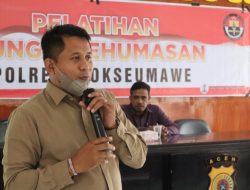 Pemantapan Komunikasi Publik, Polres Lhokseumawe Gelar Pelatihan Publik Speaking