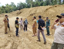 Tim Dinas Lingkungan Hidup Simeulue temukan penambangan Galian tidak berizin,