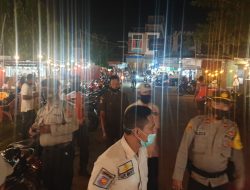 Operasi Yustisi Malam, Polres Lhokseumawe Bersama Tim Gabungan Sisir Tiga Lokas