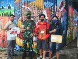 Gelorakan Semangat Pancasila; Lomba Mural Warnai Pencanangan Kampung Pancasila Kodim Boyolali