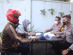 Masyarakat bersyukur bisa mengikuti vaksinasi Covid-19 di Rumah Dinas (Rumdin) Kapolres Subang di Jalan Ahmad Yani No 1, 