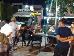 Dua Pekan Jelang Mudik, Gerai Vaksin di Wilkum Polres Lhokseumawe Layani Warga Hingga Malam Hari