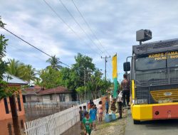 Polres Buol Peduli, Salurkan Air Bersih Bantu Warga Korban Banjir di Dua Kecamatan