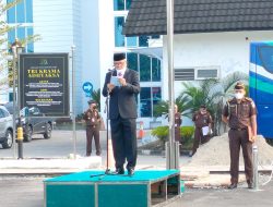 Kajati Sumut Pimpin Upacara Harkitnas Dengan Tema “Ayo Bangkit Bersama