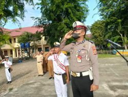 Tekan Angka Laka di Kalangan Pelajar, Sat Lantas Polres Lhokseumawe Beri Edukasi di SMKN 6