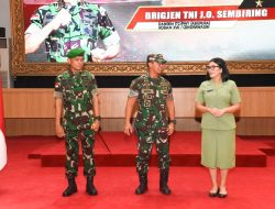 Danrem 172/PWY JO Sembiring Resmi Sandang Pangkat  Brigjen