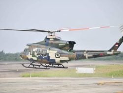 Gunakan Helikopter Bell 412, Kasad Pantau Potensi Rahwan Karhutla di Jambi