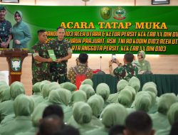 Jabat Dandim 0103/Aut, Ini Pesan Letkol Inf Hendrasari Nurhono Kepada Prajurit dan Persit.