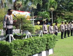 Kapolres Tulang Bawang Ingatkan SAKE Kepada Bintara Remaja