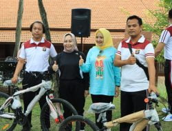 Fun Bike HUT ke-76 Bhayangkara Momen Pererat Kedekatan dengan Masyarakat