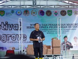 Hadiri Festival Mangrove, Danrem 063/SGJ Kolonel Inf Dany Rakca kenalkan berbagai olahan mangrove