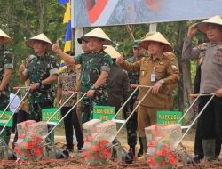 Kasad Launching Ketahanan Pangan di Kabupaten Tebo Jambi