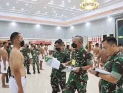 Kasdam XII/Tpr Pimpin Sidang Parade Tingkat Panda Pontianak Penerimaan Caba PK Keahlian Pria dan Reguler Wanita