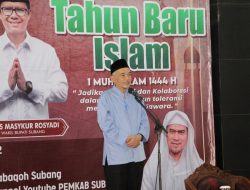 Kang Akur Hadiri Tabligh Ajbar dalam rangka Peri ngati Tahun Baru.1444 H 2022.M.