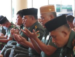 Korem 061/Sk Gelar Doa Bersama Dalam Rangka Memperingati HUT ke 77