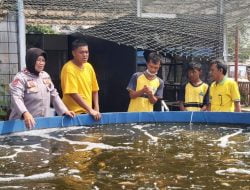 Keren..!! Melalui Saung Kreatif Subang Berkebun, Kapolsek Subang Mampu Olah Sampah Menjadi Produk Yang Bernilai Ekonomi