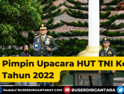 Danrem 061/SK Pimpin Upacara HUT TNI Ke-77 Tahun 2022 di Lapangan Yonif 315/Garuda