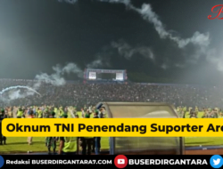 Oknum TNI Penendang Suporter Arema FC Minta Maaf kepada Korban