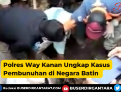 Polres Way Kanan Ungkap Kasus Pembunuhan di Negara Batin