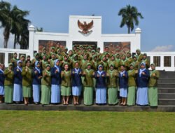 Korem 061/SK Peringati HUT Ke 77 TNI Dengan Ziarah Nasional