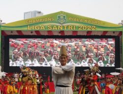 Kemeriahan Closing Ceremony Liga Santri Piala Kasad 2022