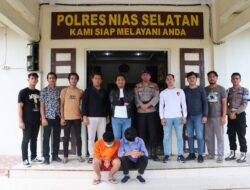 Pelaku pembunuhan GL yang ke ll Menyerahkan diri di polres Nias Selatan