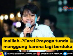 Inalilah..?Farel Prayoga Tunda Manggung Karena Lagi Derduka