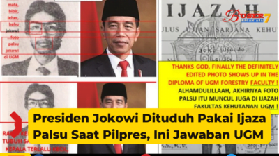 Presiden Jokowi Dituduh Pakai Ijaza Palsu Saat Pilpres, Ini Jawaban UGM