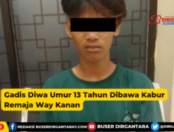 Gadis Diwa Umur 13 Tahun Dibawa kabur Remaja Way Kanan