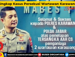 Ungkap Kasus Persekusi Wartawan Karawang