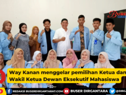 Way Kanan menggelar pemilihan Ketua dan Wakil Ketua Dewan Eksekutif Mahasiswa