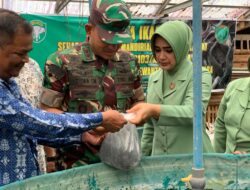 Wujud kepedulian TNI, Kodim 0103/Aut Gelar Kegiatan Bakti Kemandirian Masyarakat.