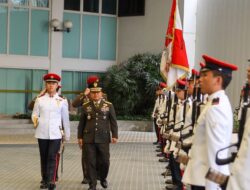 Kasad Kunjungan Kehormatan ke Pejabat Pertahanan dan Militer Singapura