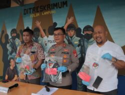 Tekab 308 Presisi Polda Lampung Ringkus 3 orang pelaku pencurian dengan kekerasan (Curas)